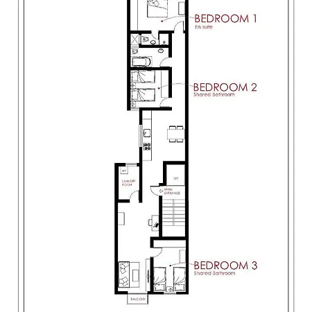 F5 3, Private Two Single Beds Shared Bathroom In Shared Flat Homestay *